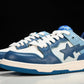 A Bathing Ape Bape SK8 Sta 'ABC Camo - Blue'