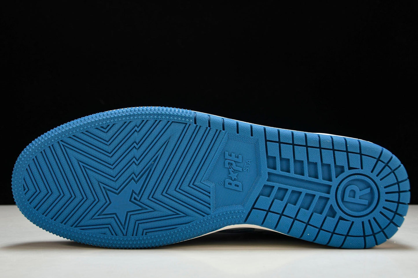 A Bathing Ape Bape SK8 Sta 'ABC Camo - Blue'
