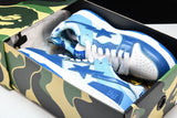 A Bathing Ape Bape SK8 Sta 'ABC Camo - Blue' - UK W 3 (M 3.5) / US W 5.5 (M 4) / EU 36