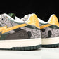A Bathing Ape Bape SK8 Sta 'Grey Mustard Yellow'
