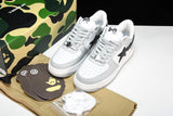 A Bathing Ape Bape Sta ‘Grey Black’ - UK 6.5 / US 7.5 / EU 40.5