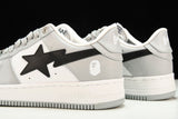 A Bathing Ape Bape Sta ‘Grey Black’ - UK 6.5 / US 7.5 / EU 40.5