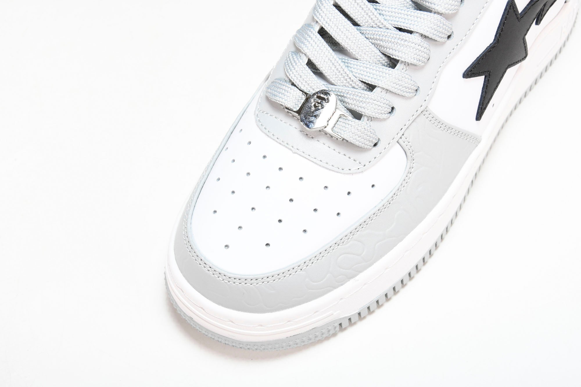 A Bathing Ape Bape Sta ‘Grey Black’ - UK W 4 (M 4.5) / US W 6.5 (M 5) / EU 37.5