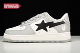 A Bathing Ape Bape Sta ‘Grey Black’ - UK 6.5 / US 7.5 / EU 40.5