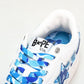 A Bathing Ape Bape Sta 'White ABC Camo - Blue' - UK 8 / US 9 / EU 42.5