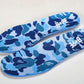 A Bathing Ape Bape Sta 'White ABC Camo - Blue' - UK 8 / US 9 / EU 42.5