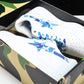A Bathing Ape Bape Sta 'White ABC Camo - Blue' - UK 8 / US 9 / EU 42.5