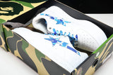 A Bathing Ape Bape Sta 'White ABC Camo - Blue' - UK 8 / US 9 / EU 42.5