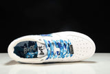 A Bathing Ape Bape Sta 'White ABC Camo - Blue' - UK 8 / US 9 / EU 42.5