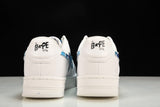 A Bathing Ape Bape Sta 'White ABC Camo - Blue' - UK 8 / US 9 / EU 42.5