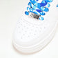 A Bathing Ape Bape Sta 'White ABC Camo - Blue' - UK 8 / US 9 / EU 42.5