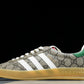 Guссi x Gazelle 'Beige GG Monogram'
