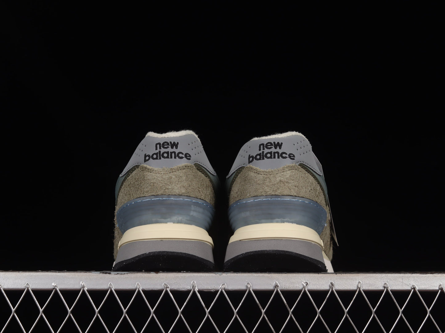 NB 574 Legacy x Stone Island 'Steel Blue' - UK 3.5 / US 4 / EU 36