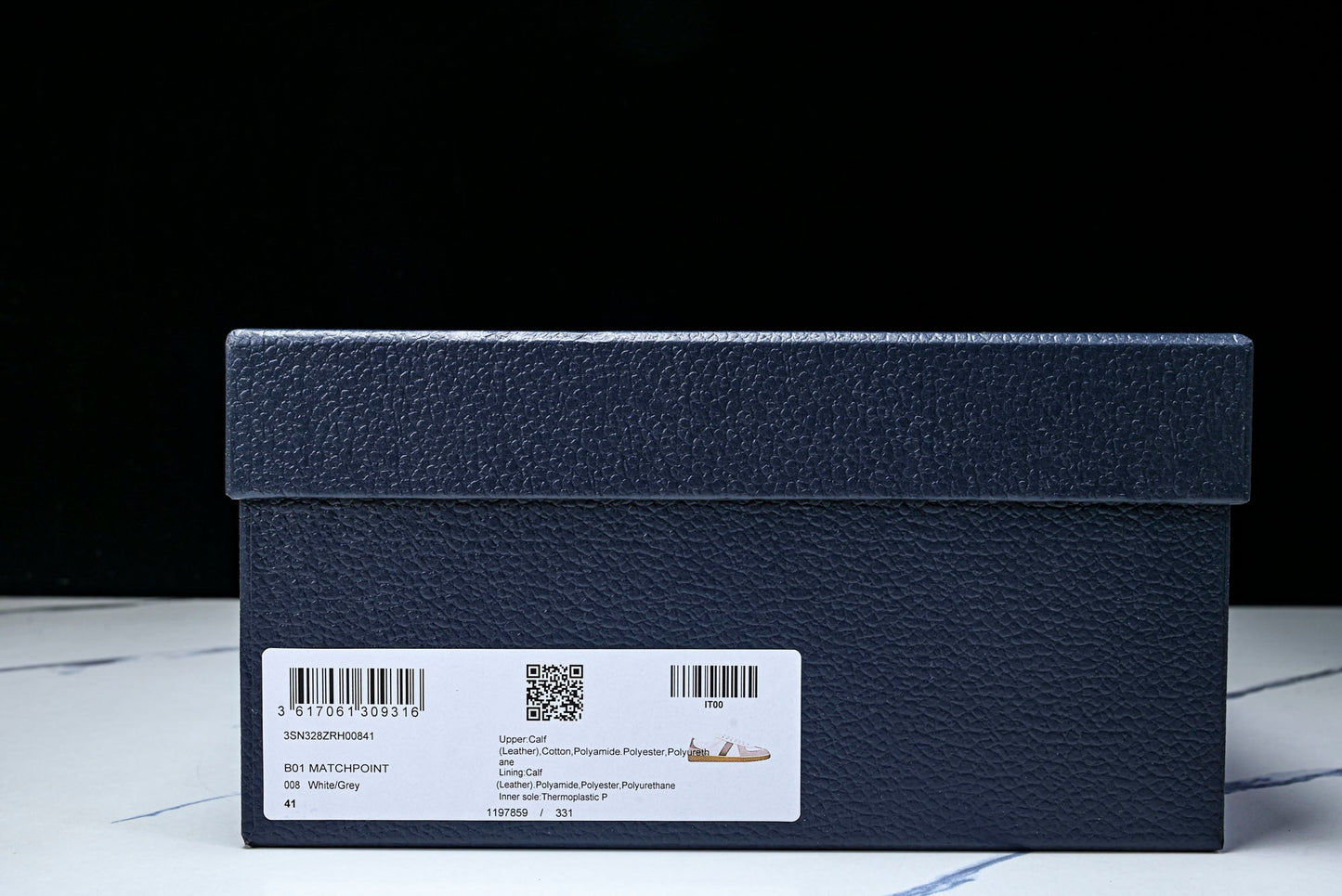 D1or B01 Matchpoint Sneaker 'Grey White'