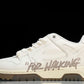 Off-White Out Of Office OOO Low Top "For Walking" - White Sand
