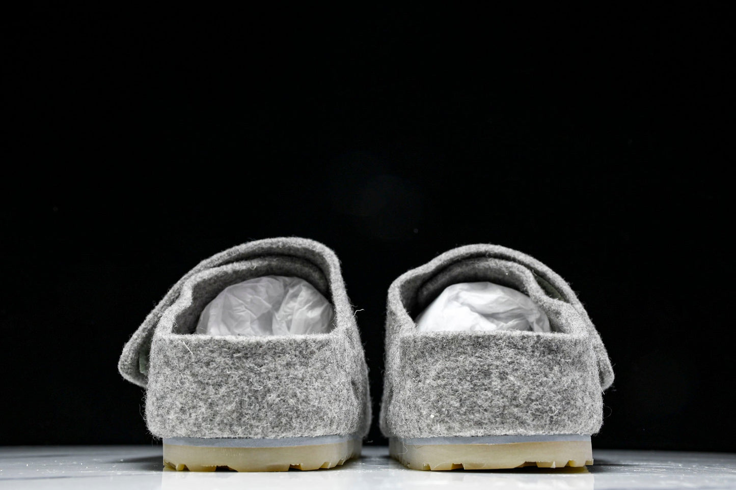 Birkenstock x Fear of God Los Feliz Felted Wool 'Cement Melange'
