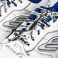 Вalenciaga Hamptons Worn-Out Sneaker 'White Blue'