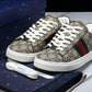 Guссi Ace Web 'Beige Monogram'