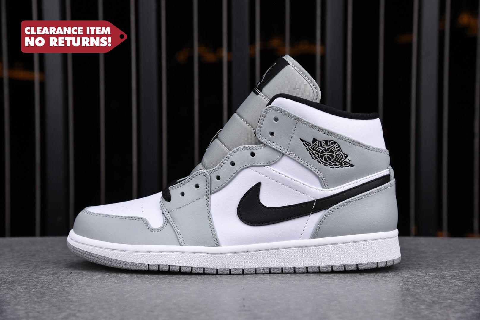 AJ1 Mid ‘Smoke Grey’ - UK W 3.5 (M 4) / US W 6 (M 4.5) / EU 36.5