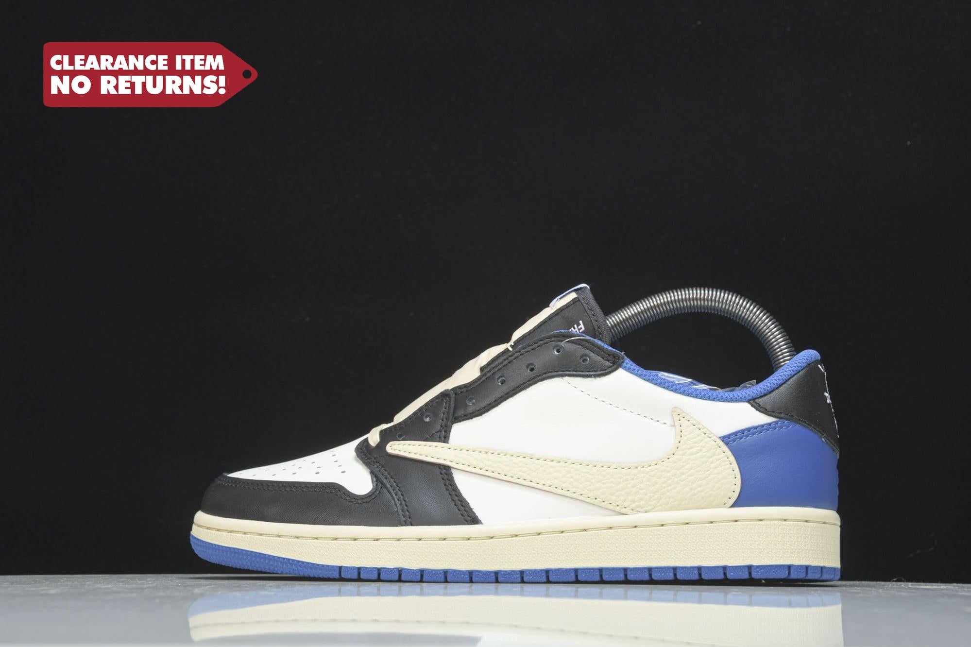 Travis Scott AJ1 Low x Fragment ‘Military Blue’ - UK 10 / US 11 / EU 45