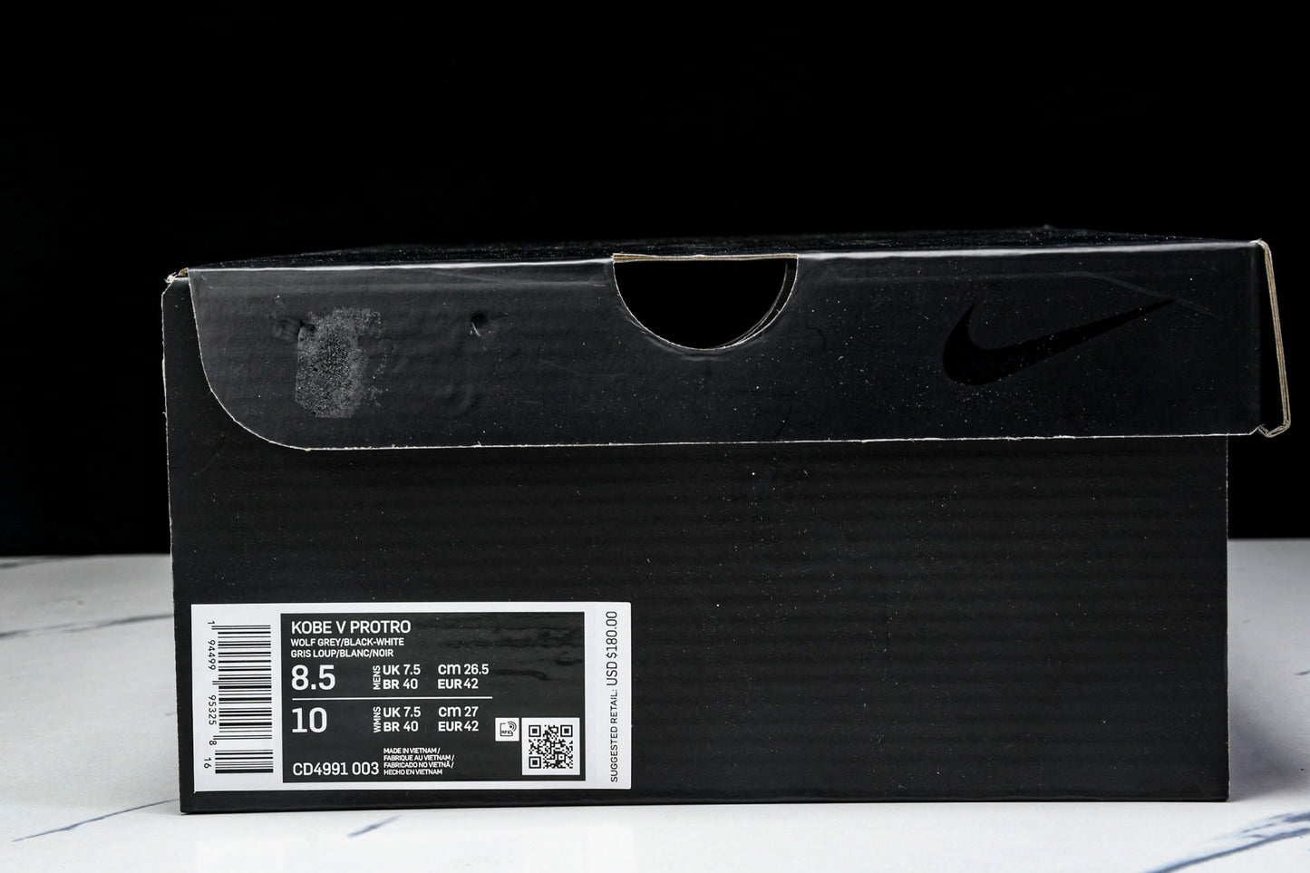 Kobe 5 Protro Demar Derozan PE 'Zebra'