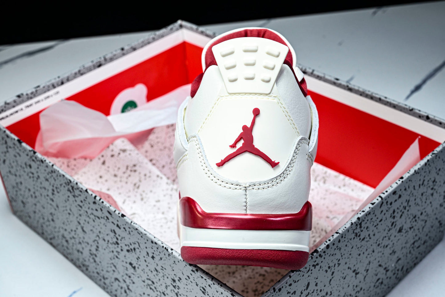 AJ4 Retro Valentine's Day 'Sierra Red'