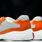 Prada America's Cup Sneaker 'Orange Silver'