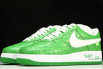 Louis Vuittоп x AF1 by Virgil Abloh 'Green' - UK 10 / US 11 / EU 44