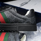 Guссi Ace Web 'Black Monogram'