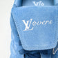 Louis Vuittоп Footprint Football Sneaker 'Blue Suede'