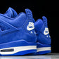 Nigel Sylvester x AJ4 Retro OG Brick by Brick 'Blue' (Unreleased)