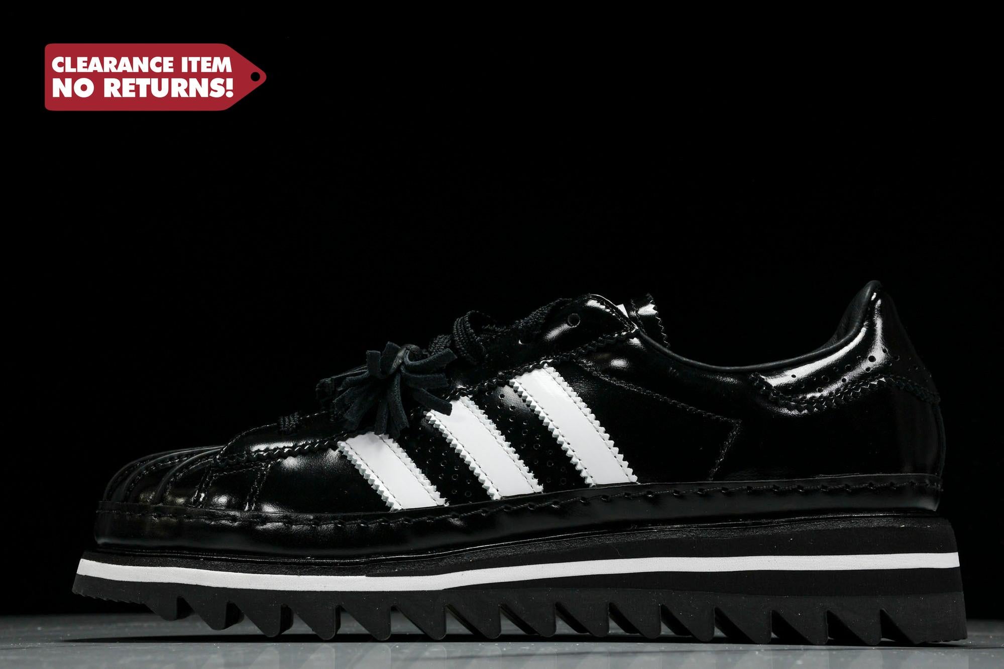 Superstar x CLOT by Edison Chen 'Black' - UK 5.5 / US 6 (W 7) / EU 38.5