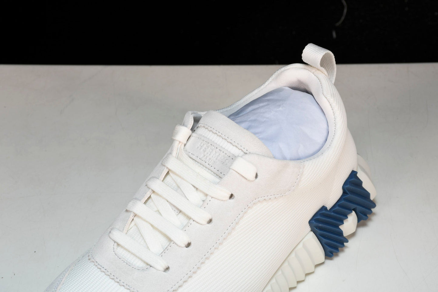 Hermès Bouncing Sneaker 'Blanc Bleu'