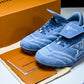Louis Vuittоп Footprint Football Sneaker 'Blue Suede'