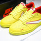 Travis Scott AJ1 Low x Supreme 'Yellow White' (Custom)