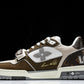 Louis Vuittоп Trainer Low Velcro Strap 'Mocha'