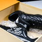 Louis Vuittоп Footprint Football Sneaker 'Black'