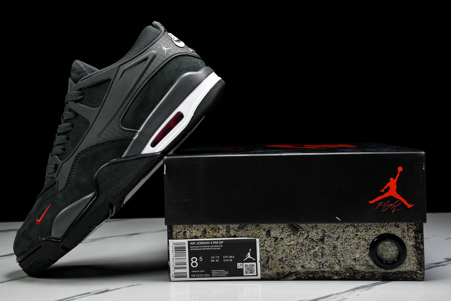 Nigel Sylvester x AJ4 RM SP Grandma's Driveway 'Grey' - UK 9 / US 10 / EU 44