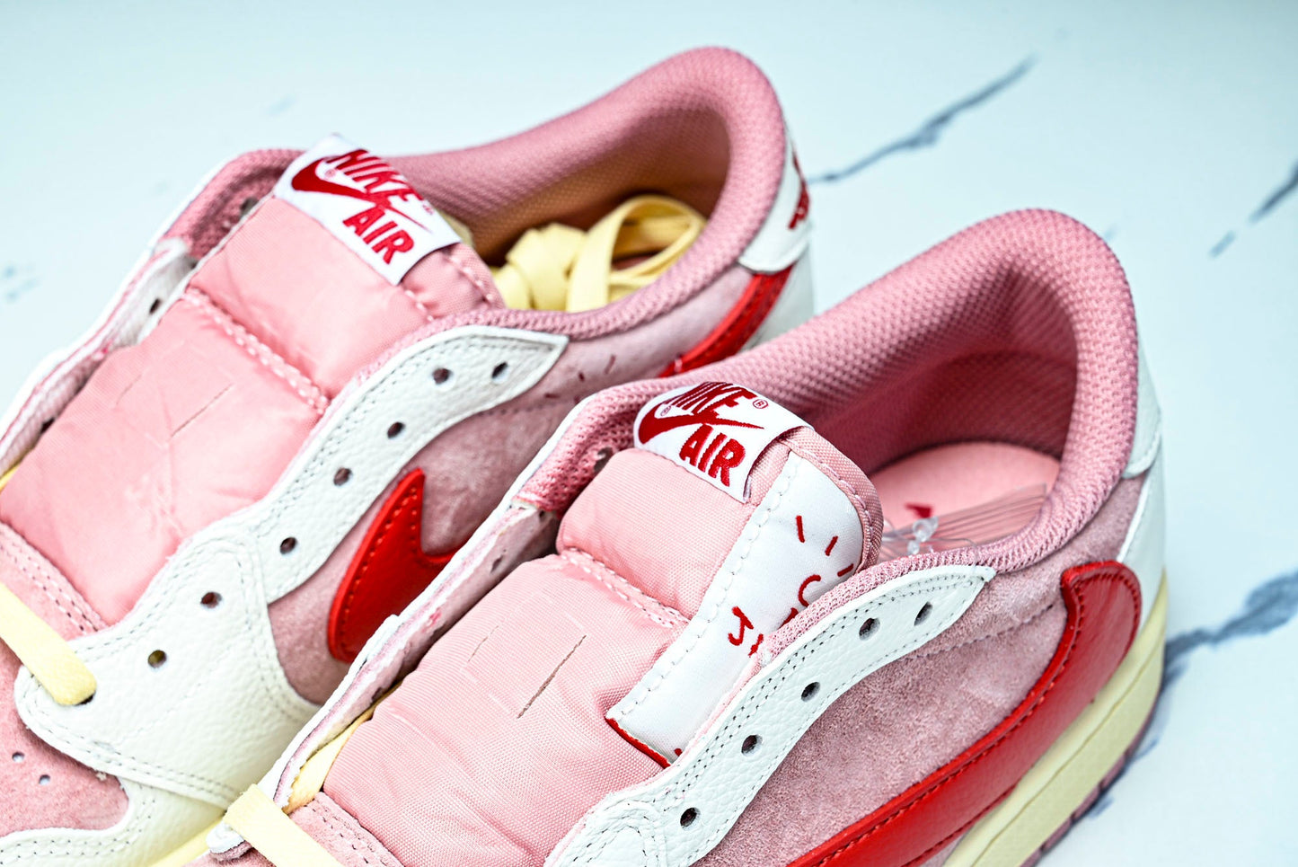 Travis Scott AJ1 Retro Low OG 'Tropical Pink'