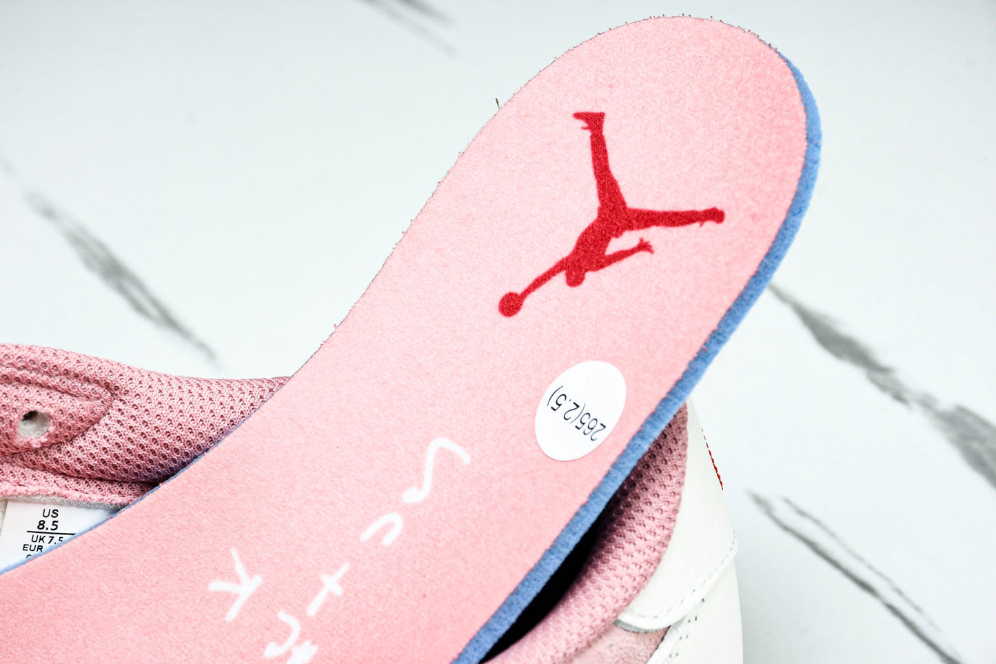 Travis Scott AJ1 Retro Low OG 'Shy Pink' - UK 8 / US 9 / EU 42.5