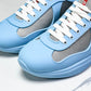 Prada America's Cup Sneaker Soft Rubber 'Light Blue'