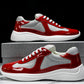 Prada America's Cup Sneaker 'Red Silver'