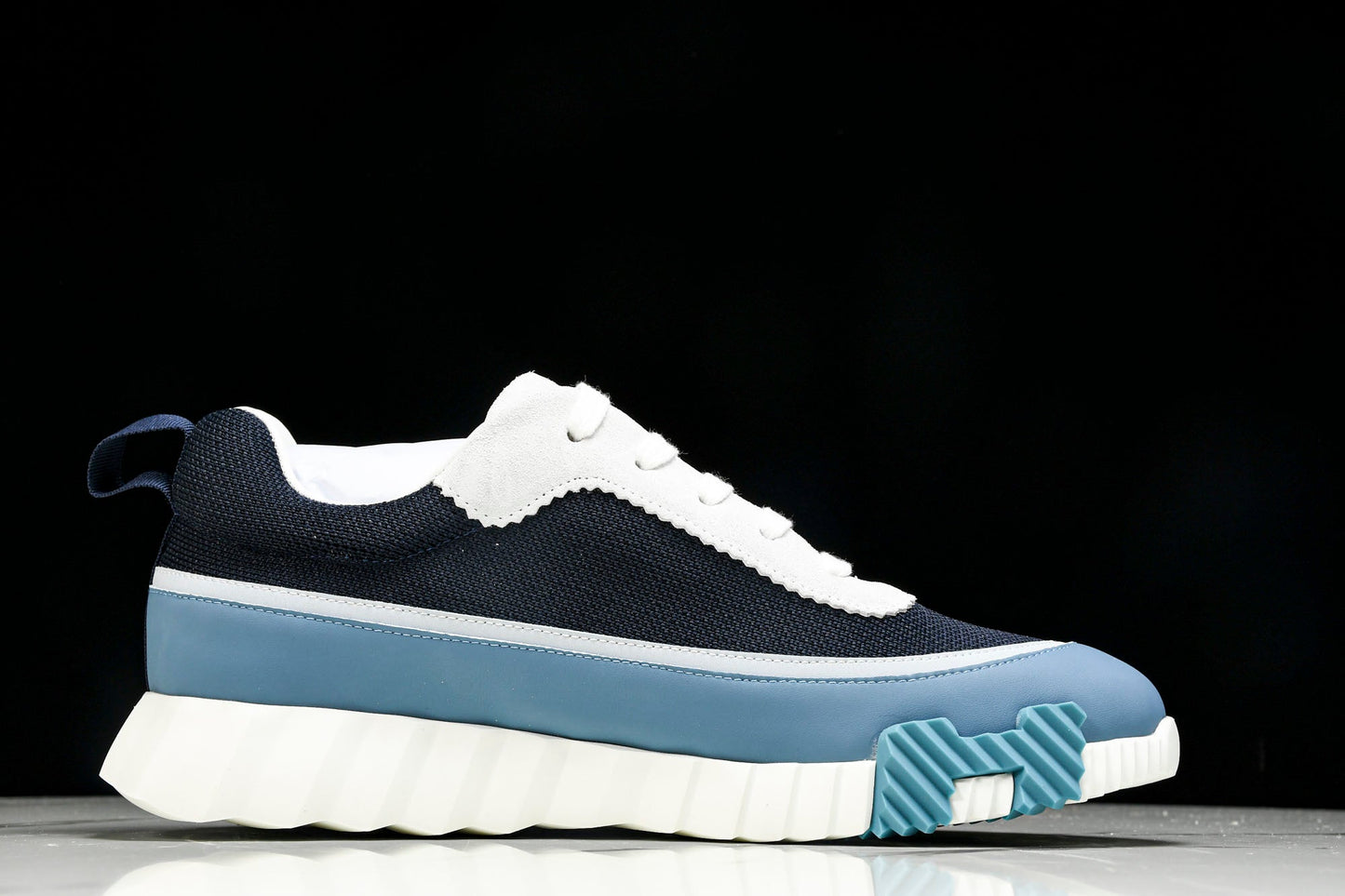 Нermès Bouncing Sneaker Panelled 'Marine Bleu Blanc'