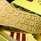 Guссi x Gazelle 'Yellow Red Velvet'