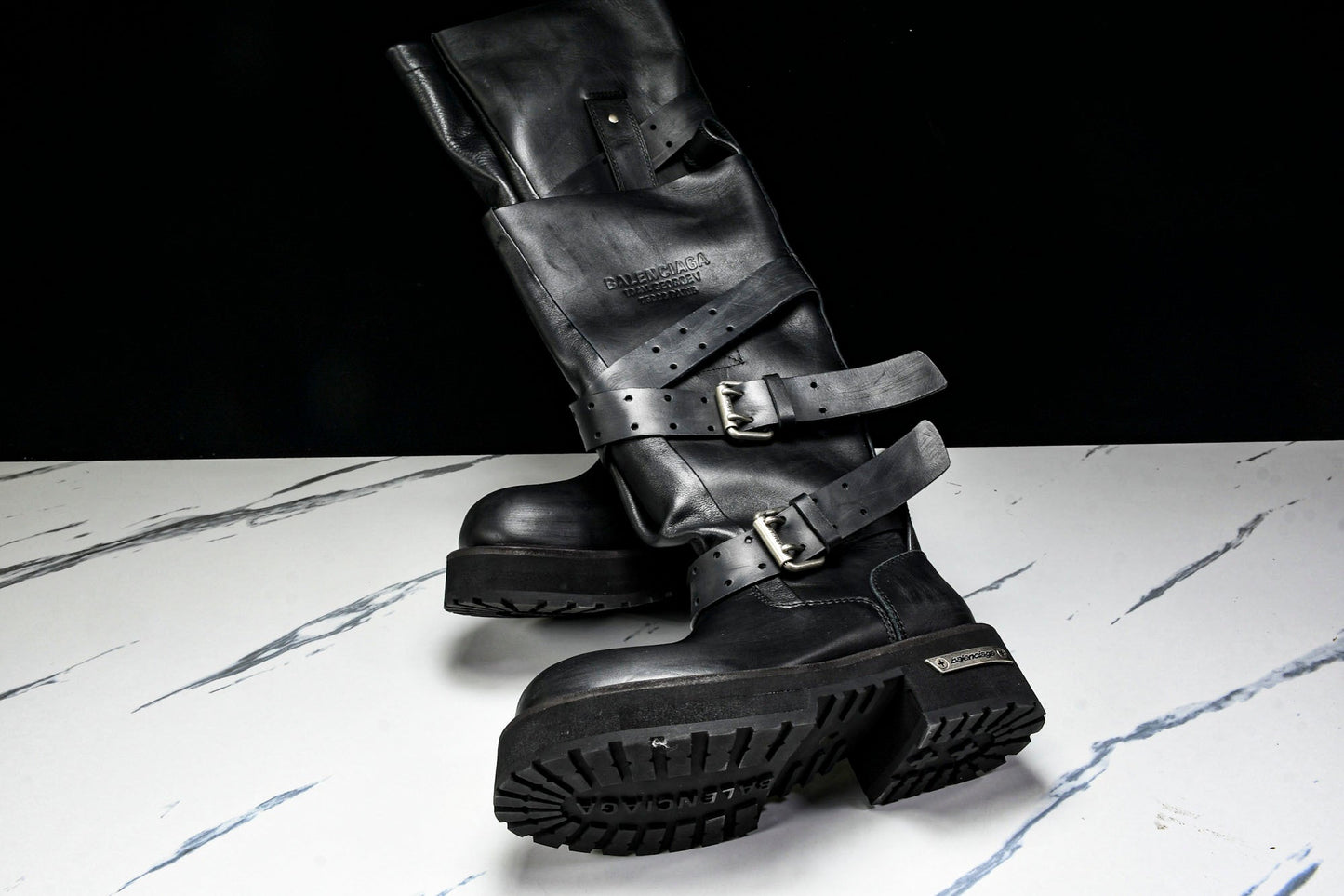 Вalenciaga Venom High Boot 'Black'