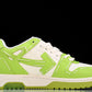 Off-White Out Of Office OOO Low Top 'Sartorial Stitching - Green White'
