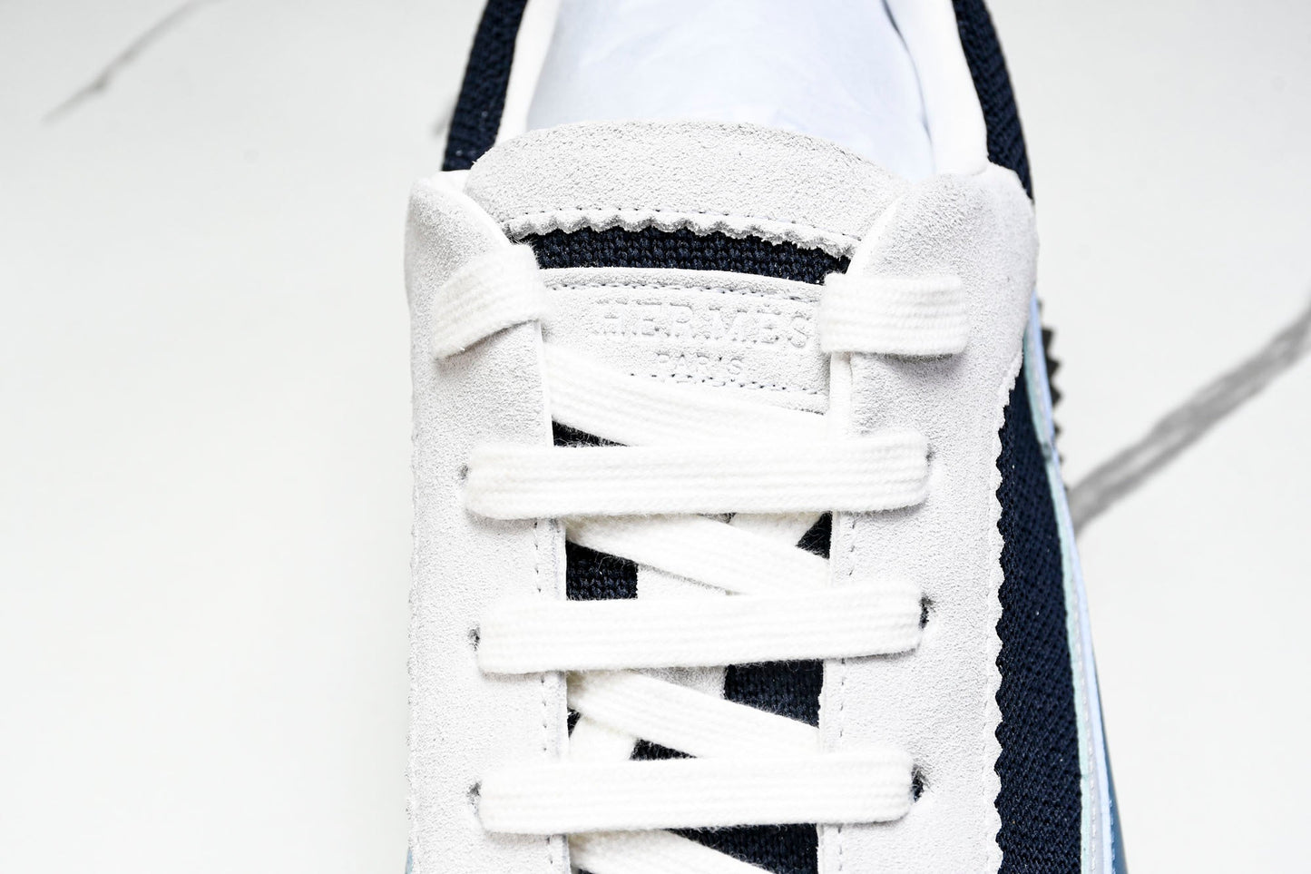 Нermès Bouncing Sneaker Panelled 'Marine Bleu Blanc'