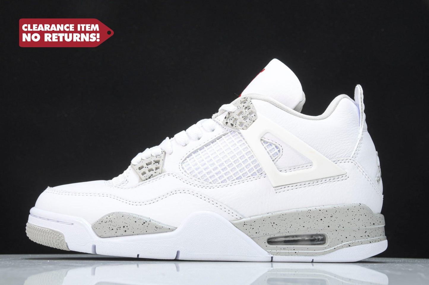AJ4 Retro 'Oreo' - UK W 3.5 (M 4) / US W 6 (M 4.5) / EU 36.5