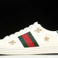 Guссi Ace 'Bees and Stars Green' - UK 7 / US 7.5 / EU 41