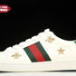 Guссi Ace 'Bees and Stars Green' - UK 7 / US 7.5 / EU 41